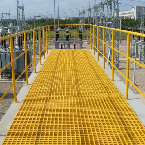Heavy-Duty FRP Walkway
