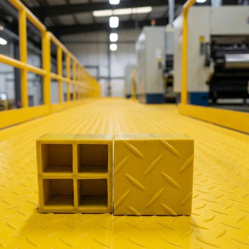 Solid Top FRP Walkway