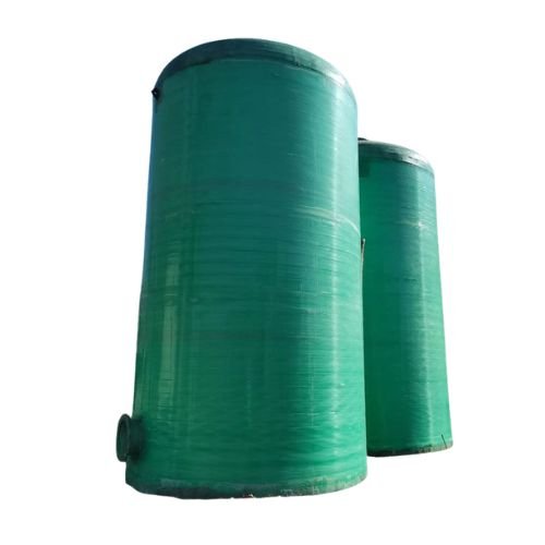Underground FRP chemical tank
