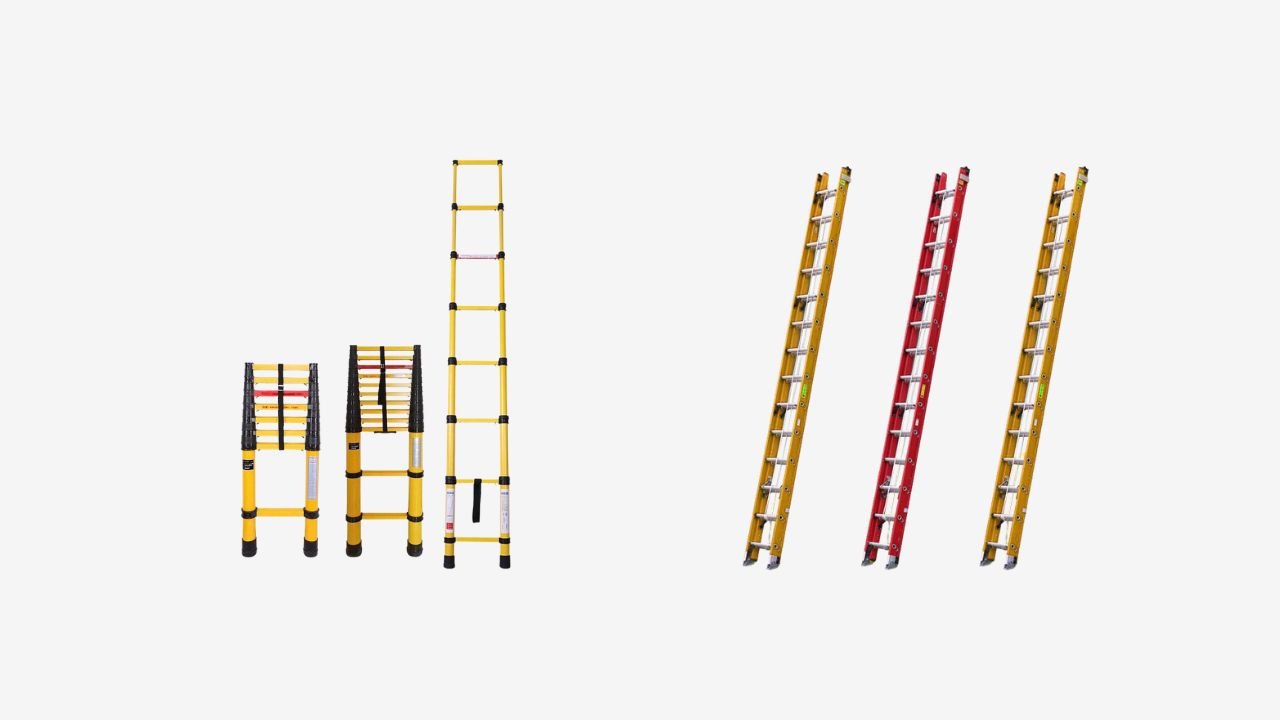 Composition of FRP Step Ladders