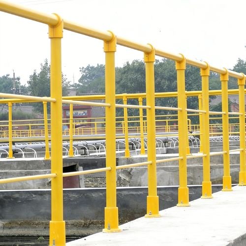 FRP Reinforced Plastic Handrail for Passages and Walkways