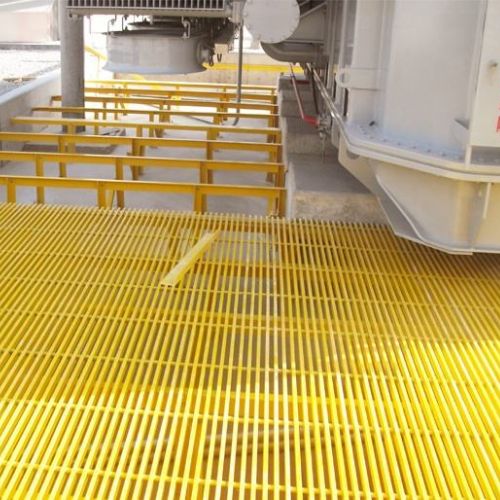 Fire-Resistant FRP Grating Platform