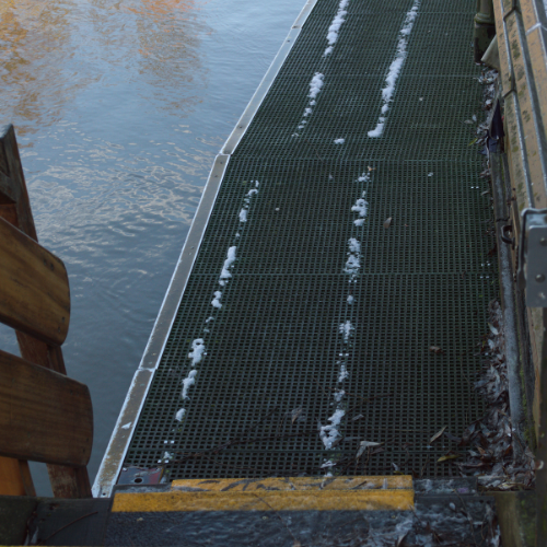 GRP Mesh Dock Grating