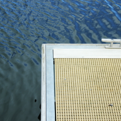 GRP Mini Mesh Dock Grating
