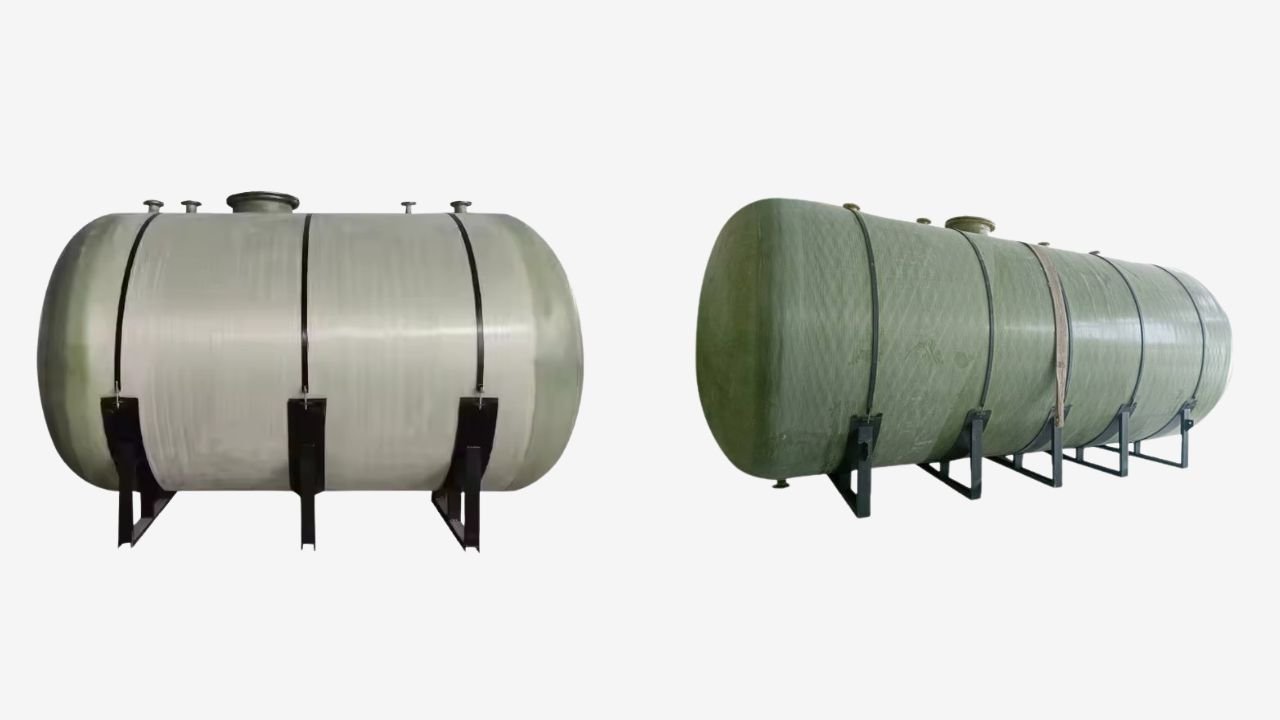 The Main Manufacturing Process of FRP Horizontal Tanks